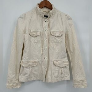 Violanti for Searle made in Italy form fitting lightweight button down‎ jacket